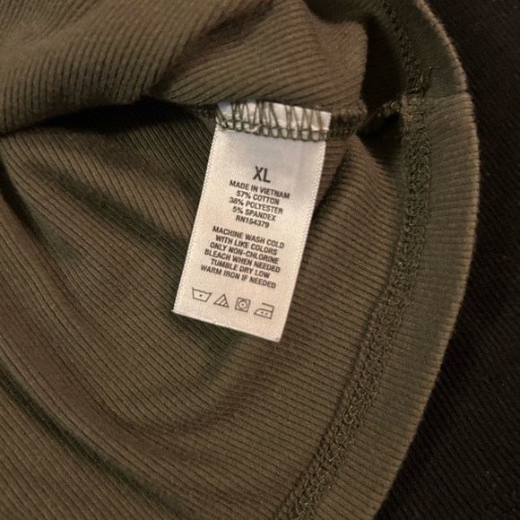 Seriously Soft Heritage Ribbed Tank Top Bundle - Black & Olive - Picture 4 of 5